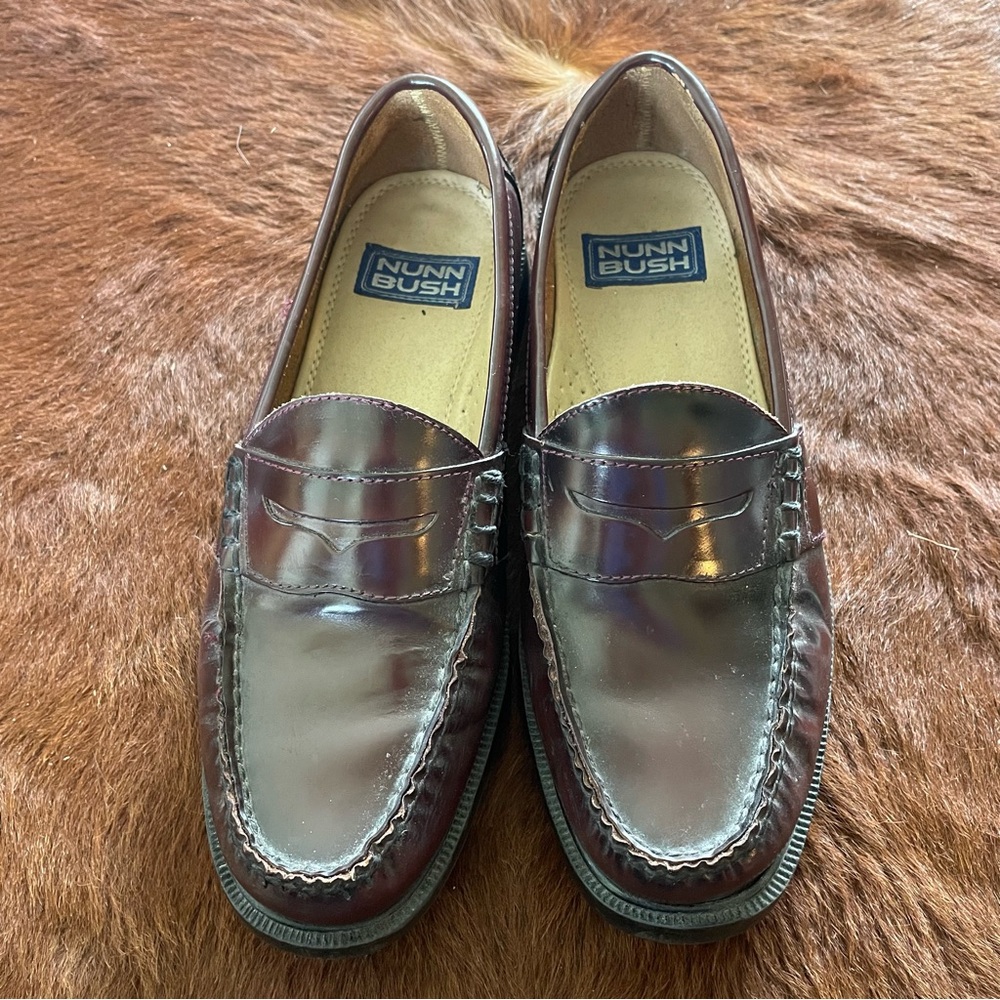 Nunn Bush Men's‎ Shiny Brown Loafers